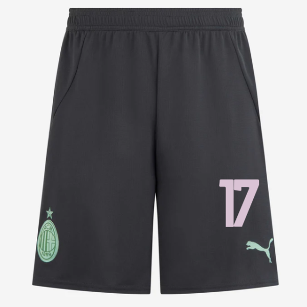 milan third 202425 shorts – 17 noah okafor Collection – Official AC Milan Kits Collection - Official AC Milan Kits
