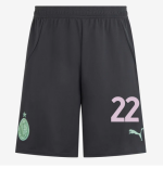 milan third 202425 shorts – 22 emerson royal Collection – Official AC Milan Kits Collection - Official AC Milan Kits