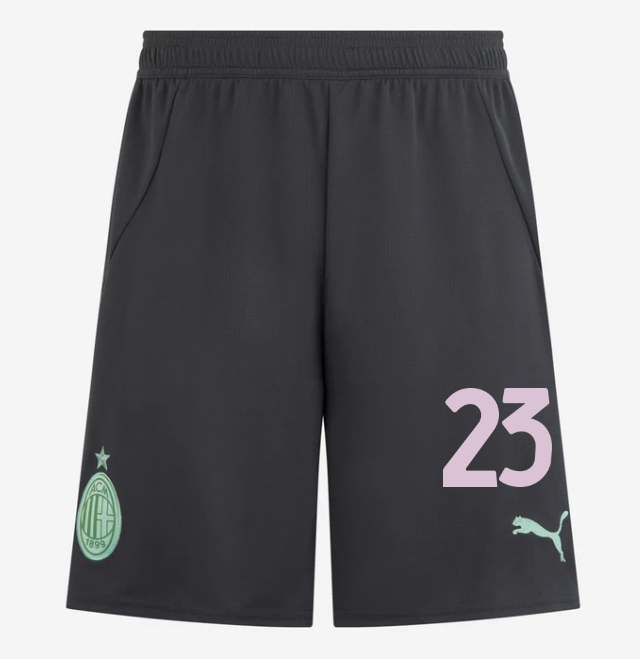 milan third 202425 shorts – 23 fikayo tomori Collection – Official AC Milan Kits Collection - Official AC Milan Kits