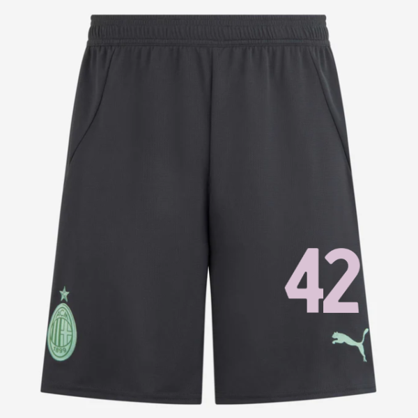 milan third 202425 shorts – 42 filippo terracciano Collection – Official AC Milan Kits Collection - Official AC Milan Kits