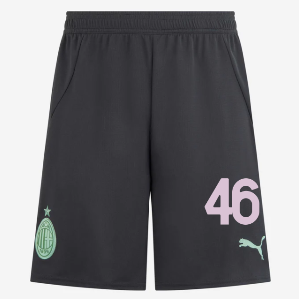 milan third 202425 shorts – 46 matteo gabbia Collection – Official AC Milan Kits Collection - Official AC Milan Kits