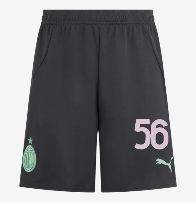 milan third 202425 shorts – 56 alexis saelemaekers Collection – Official AC Milan Kits Collection - Official AC Milan Kits