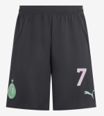 milan third 202425 shorts – 7 santiago gimenez Collection – Official AC Milan Kits Collection - Official AC Milan Kits