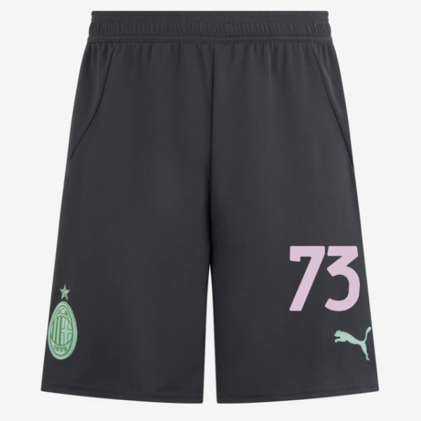 milan third 202425 shorts – 73 francesco camarda Collection – Official AC Milan Kits Collection - Official AC Milan Kits