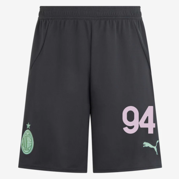 milan third 202425 shorts – 94 yacine adli Collection – Official AC Milan Kits Collection - Official AC Milan Kits