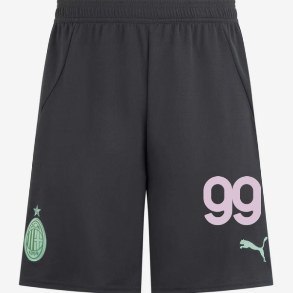 milan third 202425 shorts – 99 riccardo sottil Collection – Official AC Milan Kits Collection - Official AC Milan Kits