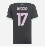 milan third 202425 woman jersey – 17 noah okafor Collection – Official AC Milan Kits Collection - Official AC Milan Kits