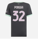 milan third 202425 woman jersey – 32 tommaso pobega Collection – Official AC Milan Kits Collection - Official AC Milan Kits