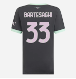 milan third 202425 woman jersey – 33 davide bartesaghi Collection – Official AC Milan Kits Collection - Official AC Milan Kits