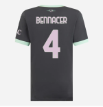 milan third 202425 woman jersey – 4 ismaël bennacer Collection – Official AC Milan Kits Collection - Official AC Milan Kits