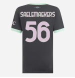 milan third 202425 woman jersey – 56 alexis saelemaekers Collection – Official AC Milan Kits Collection - Official AC Milan Kits