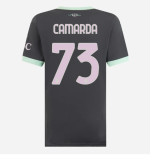 milan third 202425 woman jersey – 73 francesco camarda Collection – Official AC Milan Kits Collection - Official AC Milan Kits