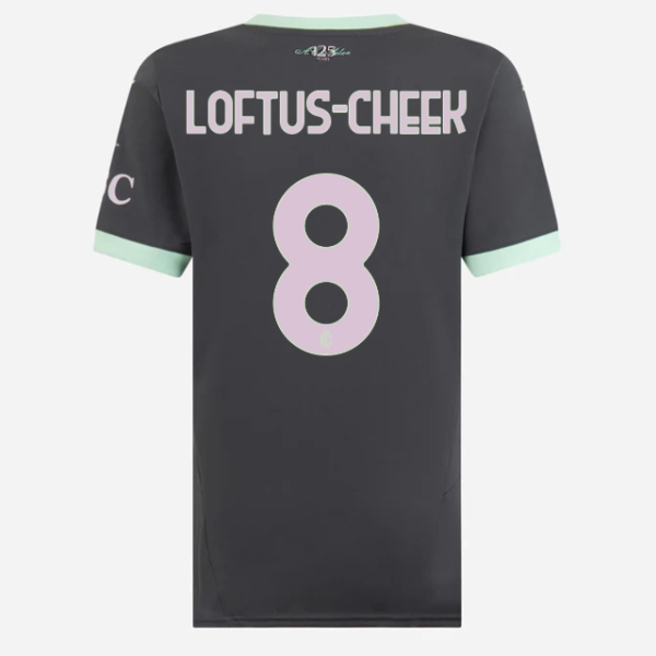 milan third 202425 woman jersey – 8 ruben loftus-cheek Collection – Official AC Milan Kits Collection - Official AC Milan Kits
