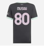 milan third 202425 woman jersey – 80 yunus musah Collection – Official AC Milan Kits Collection - Official AC Milan Kits