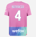 milan third authentic 202324 jersey – 4 ismaël bennacer Collection – Official AC Milan Kits Collection - Official AC Milan Kits