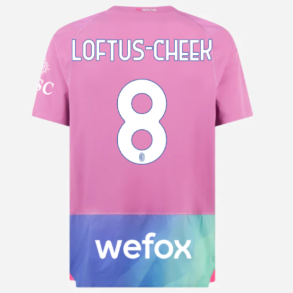 milan third authentic 202324 jersey – 8 ruben loftus-cheek Collection – Official AC Milan Kits Collection - Official AC Milan Kits