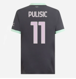 milan third authentic 202425 jersey – 11 christian pulisic Collection – Official AC Milan Kits Collection - Official AC Milan Kits