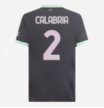 milan third authentic 202425 jersey – 2 davide calabria Collection – Official AC Milan Kits Collection - Official AC Milan Kits