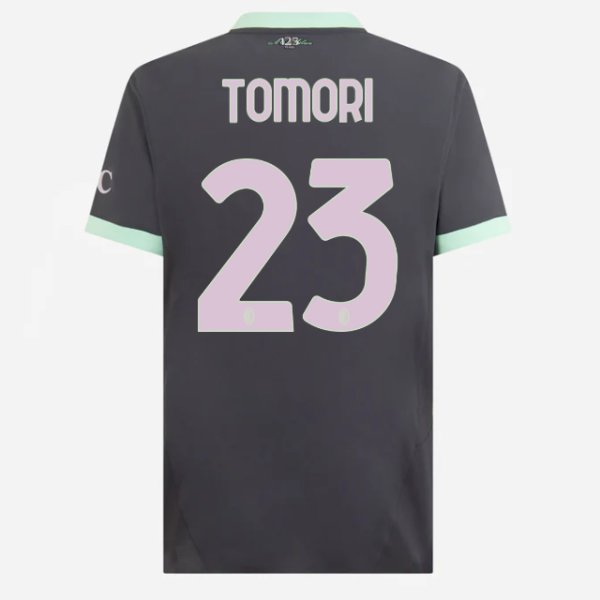 milan third authentic 202425 jersey – 23 fikayo tomori Collection – Official AC Milan Kits Collection - Official AC Milan Kits