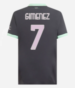 milan third authentic 202425 jersey – 7 santiago gimenez Collection – Official AC Milan Kits Collection - Official AC Milan Kits