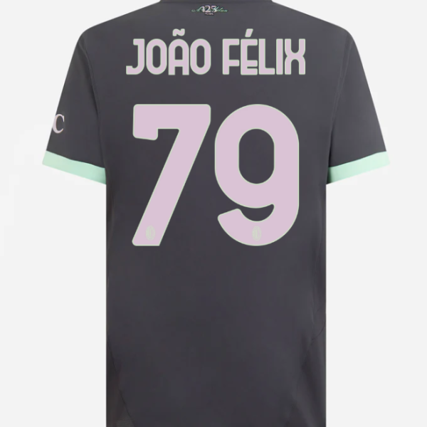 milan third authentic 202425 jersey – 79 joão félix Collection – Official AC Milan Kits Collection - Official AC Milan Kits