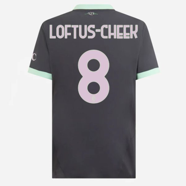 milan third authentic 202425 jersey – 8 ruben loftus-cheek Collection – Official AC Milan Kits Collection - Official AC Milan Kits
