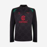 pre-match 14 zip top puma x ac milan x off-white 202425 with custom printing Collection – Official AC Milan Kits Collection - Official AC Milan Kits