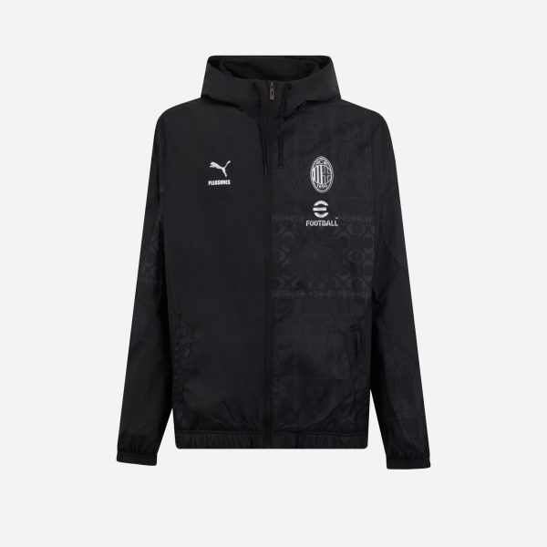 prematch jacket with zipper ac milan x pleasures 202324 Collection – Official AC Milan Kits Collection - Official AC Milan Kits