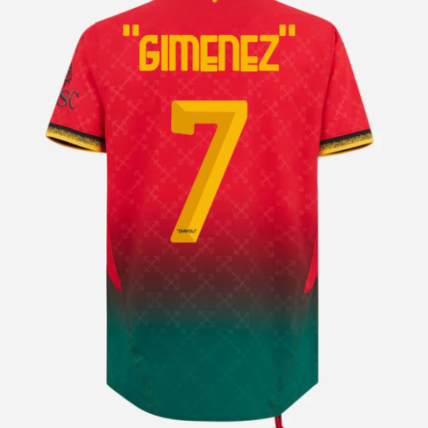 red authentic jersey puma x ac milan x off-white 202425 – 7 santiago gimenez Collection – Official AC Milan Kits Collection - Official AC Milan Kits