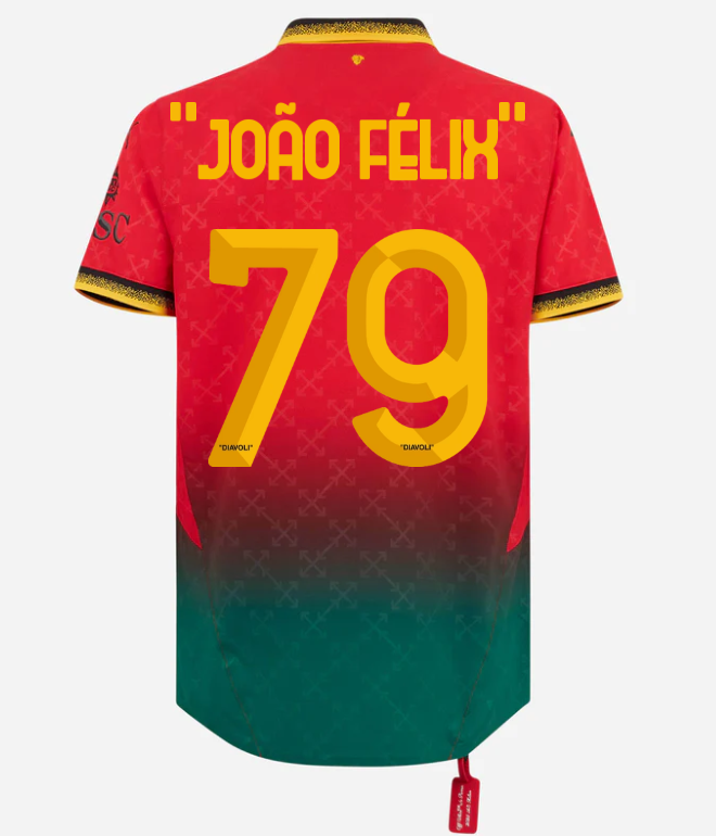 red authentic jersey puma x ac milan x off-white 202425 – 79 joão félix Collection – Official AC Milan Kits Collection - Official AC Milan Kits