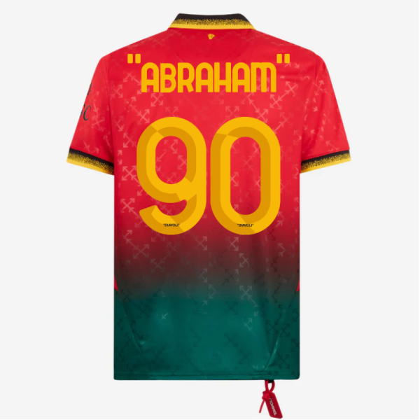 red jersey puma x ac milan x off-white 202425 – 90 tammy abraham Collection – Official AC Milan Kits Collection - Official AC Milan Kits