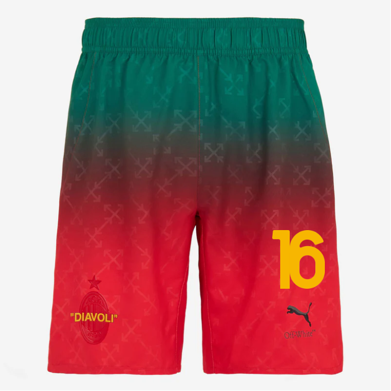 red shorts puma x ac milan x off-white 202425 – 16 mike maignan Collection – Official AC Milan Kits Collection - Official AC Milan Kits