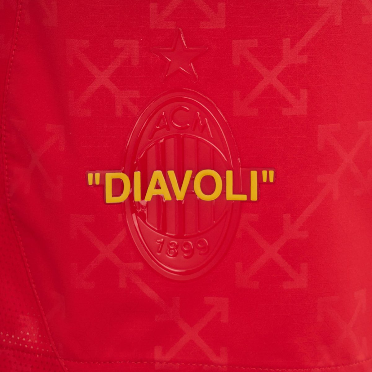 red shorts puma x ac milan x off-white 202425 – 32 kyle walker Collection – Official AC Milan Kits Collection - Official AC Milan Kits