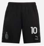 shorts ac milan x pleasures 202324 – dark version – 10 rafael leão Collection – Official AC Milan Kits Collection - Official AC Milan Kits