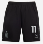 shorts ac milan x pleasures 202324 – dark version – 11 christian pulisic Collection – Official AC Milan Kits Collection - Official AC Milan Kits