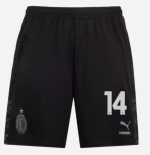 shorts ac milan x pleasures 202324 – dark version – 14 tijjani reijnders Collection – Official AC Milan Kits Collection - Official AC Milan Kits