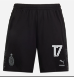 shorts ac milan x pleasures 202324 – dark version – 17 noah okafor Collection – Official AC Milan Kits Collection - Official AC Milan Kits