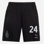 shorts ac milan x pleasures 202324 – dark version – 24 alessandro florenzi Collection – Official AC Milan Kits Collection - Official AC Milan Kits