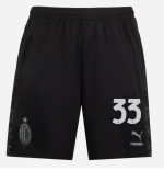 shorts ac milan x pleasures 202324 – dark version – 33 davide bartesaghi Collection – Official AC Milan Kits Collection - Official AC Milan Kits