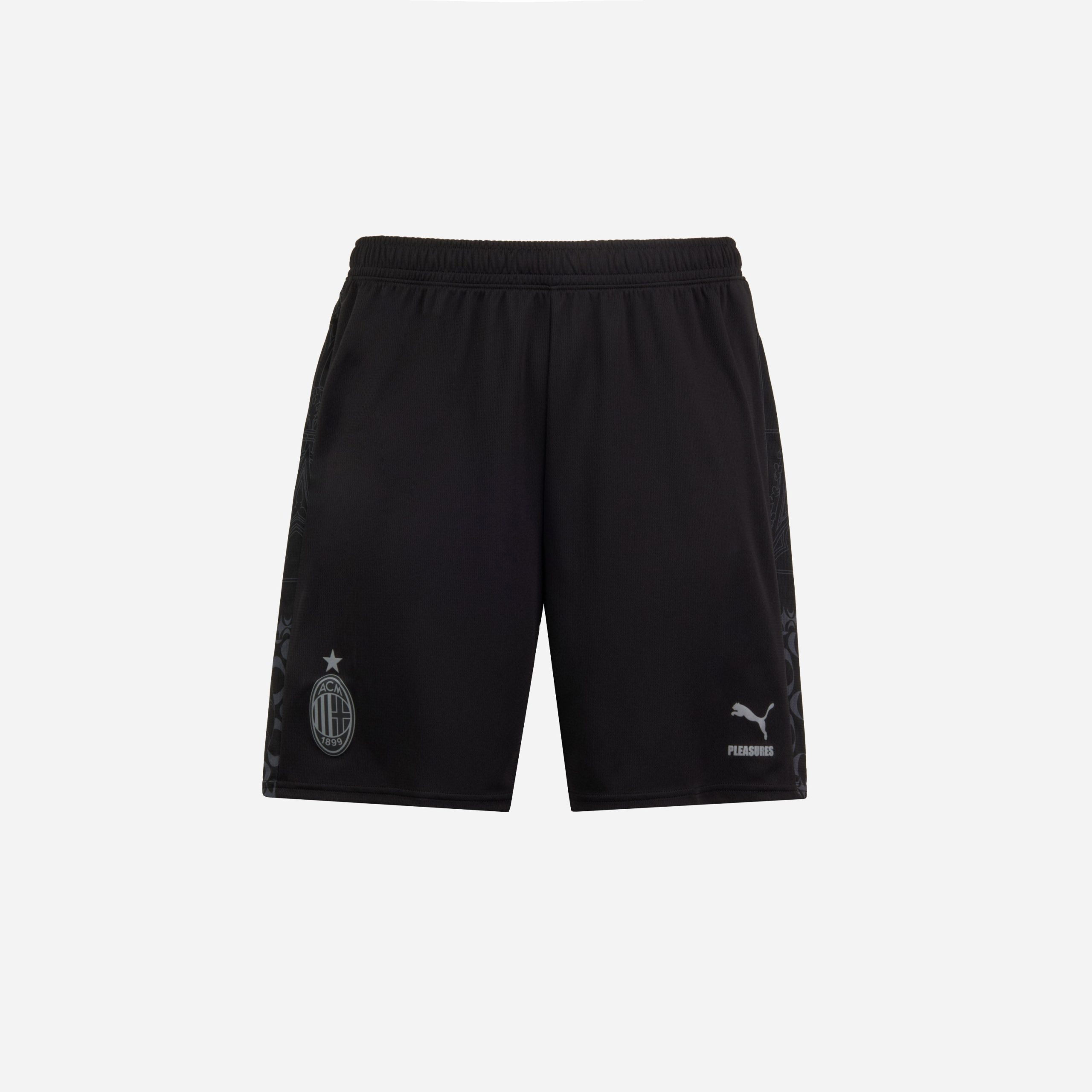 shorts ac milan x pleasures 202324 – dark version – 33 davide bartesaghi Collection – Official AC Milan Kits Collection - Official AC Milan Kits