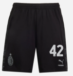 shorts ac milan x pleasures 202324 – dark version – 42 filippo terracciano Collection – Official AC Milan Kits Collection - Official AC Milan Kits