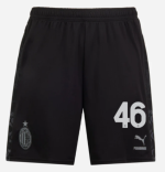 shorts ac milan x pleasures 202324 – dark version – 46 matteo gabbia Collection – Official AC Milan Kits Collection - Official AC Milan Kits