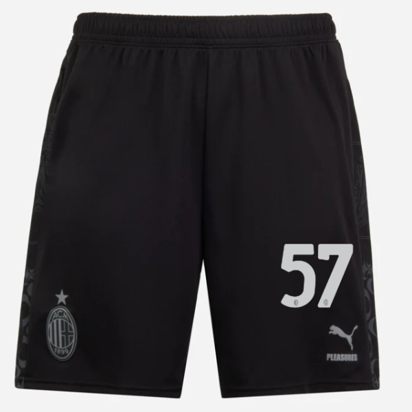 shorts ac milan x pleasures 202324 – dark version – 57 marco sportiello Collection – Official AC Milan Kits Collection - Official AC Milan Kits