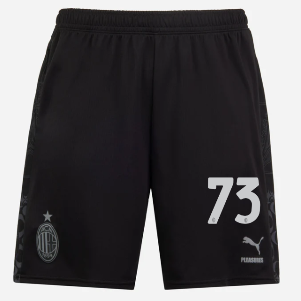 shorts ac milan x pleasures 202324 – dark version – 73 francesco camarda Collection – Official AC Milan Kits Collection - Official AC Milan Kits