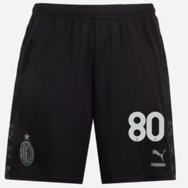 shorts ac milan x pleasures 202324 – dark version – 80 yunus musah Collection – Official AC Milan Kits Collection - Official AC Milan Kits