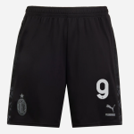 shorts ac milan x pleasures 202324 – dark version – 9 luka jović Collection – Official AC Milan Kits Collection - Official AC Milan Kits