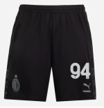 shorts ac milan x pleasures 202324 – dark version – 94 yacine adli Collection – Official AC Milan Kits Collection - Official AC Milan Kits