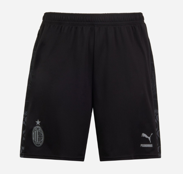 shorts ac milan x pleasures 202324 – dark version Collection – Official AC Milan Kits Collection - Official AC Milan Kits