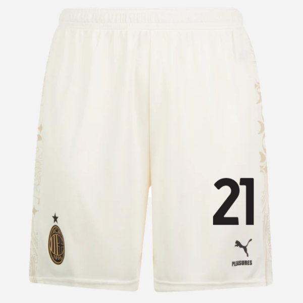 shorts ac milan x pleasures 202324 – light version – 21 samuel chukwueze Collection – Official AC Milan Kits Collection - Official AC Milan Kits
