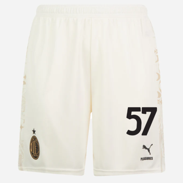 shorts ac milan x pleasures 202324 – light version – 57 marco sportiello Collection – Official AC Milan Kits Collection - Official AC Milan Kits